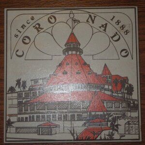 Hotel Coronado Tile Trivet Hot Plate